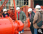 Clients inspected Xinhai production equipment