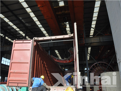 Equipos de minería fabricado por Xinhai estaban a punto de empaquetar y enviar.