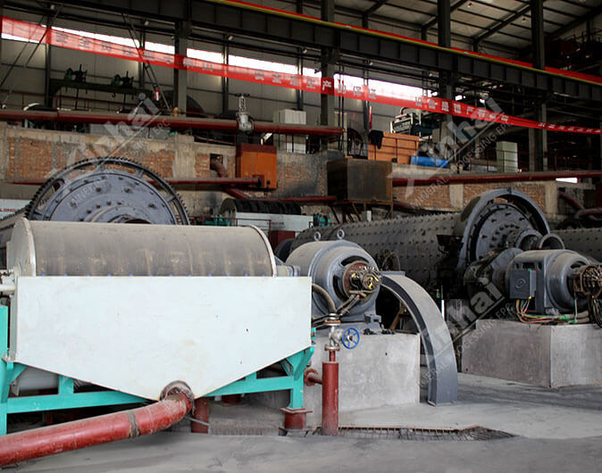 Planta de procesamiento de minerales hierro de 1200tpd en Shanxi,China